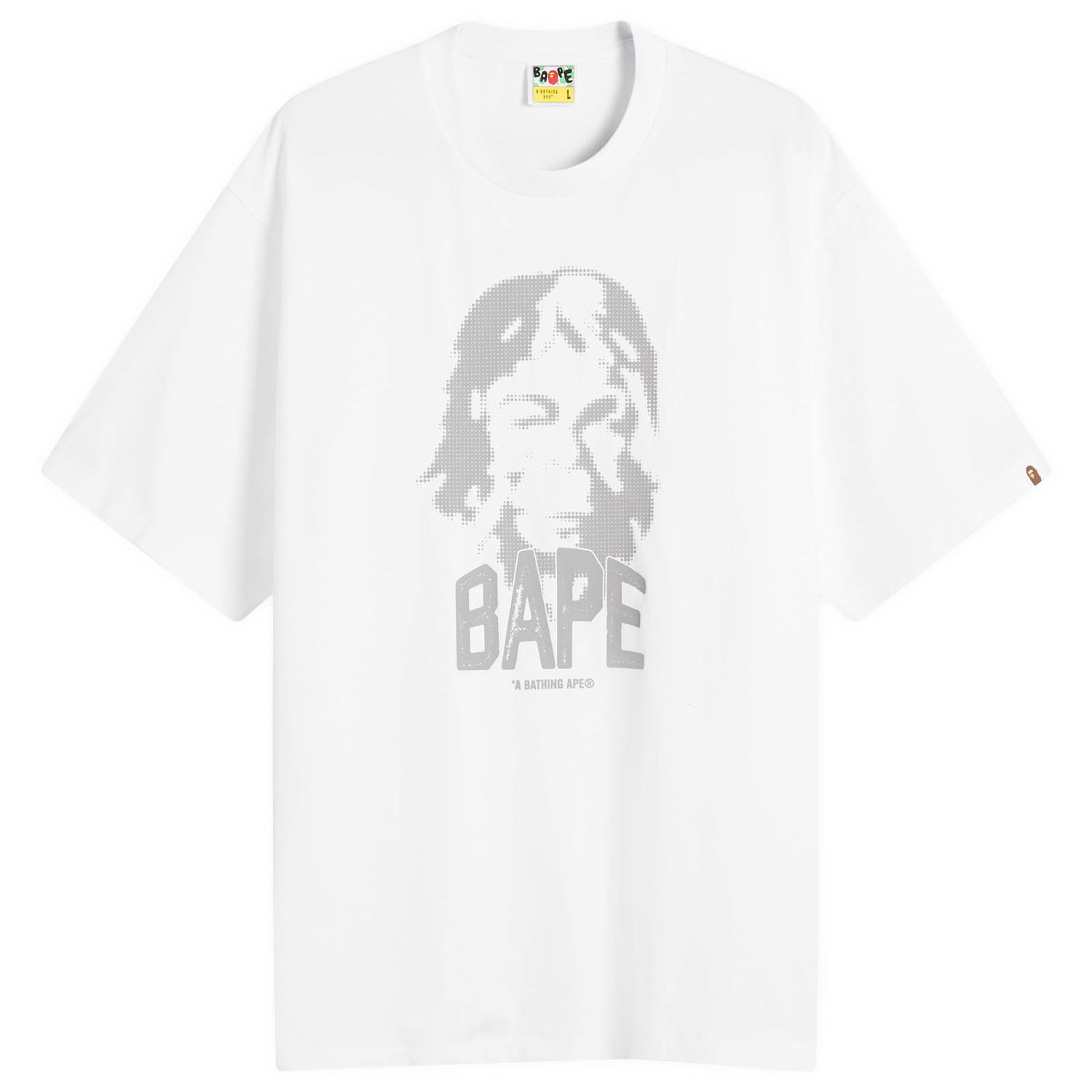 Тениска BAPE BAPE Graphic Tee Бяло | 001TEL801335M-WHT, 1