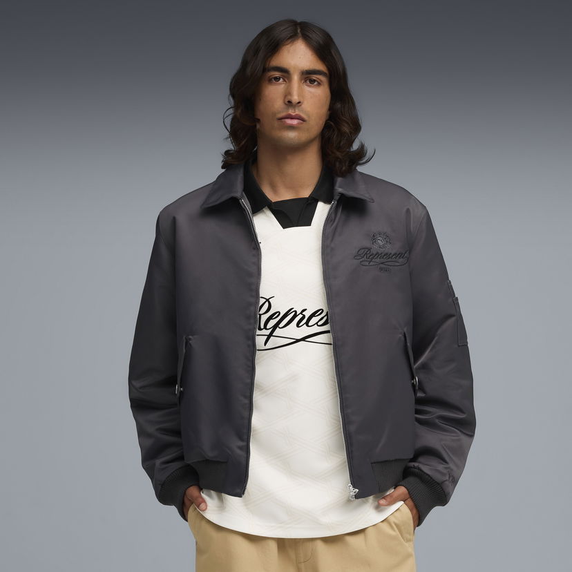 Яке бомбър Puma PUMA x REPRESENT Bomber Jacket Сиво | 632539_97
