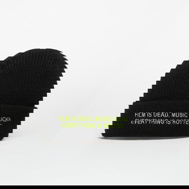 Шапка Pleasures Critic Beanie Universal Черно | P25F095-BLACK, 2