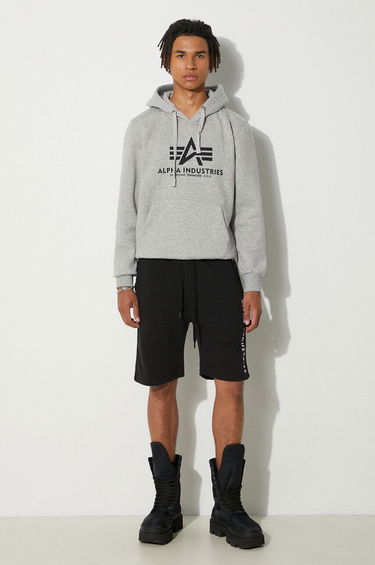 Къси панталони Alpha Industries Shorts Al Sweat Черно | 116365.03, 1