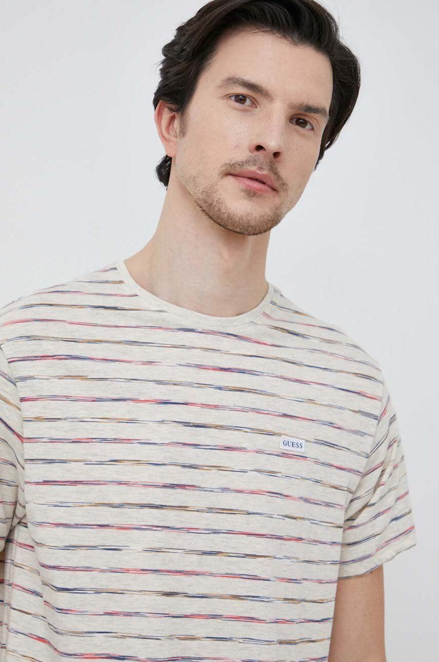 Тениска GUESS Regular Fit T-Shirt Бежово | M3GI19.KBPH0, 0