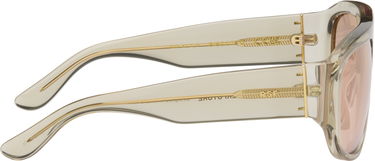 Слънчеви очила RETROSUPERFUTURE Biscotto Flat-Top Pink-Tinted Sunglasses Бежово | G9A, 1