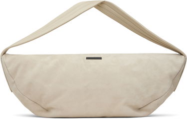 Чанта през рамо Fear of God Fear of God Suede Shell Bag Бежово | FG870-016SUE, 0
