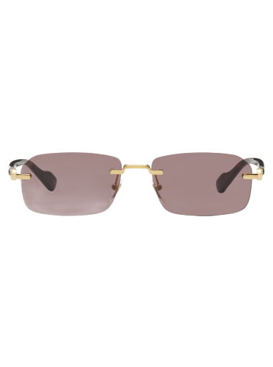 Слънчеви очила Gucci Rectangular Sunglasses Бежово | GG1221S-002