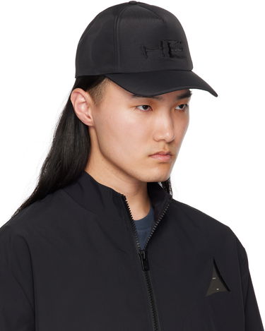 Шапка с козирка HELIOT EMIL Heliot Emil Logo Appliqué Baseball Cap Черно | SS25.M.16.050.BLK01.CO, 2