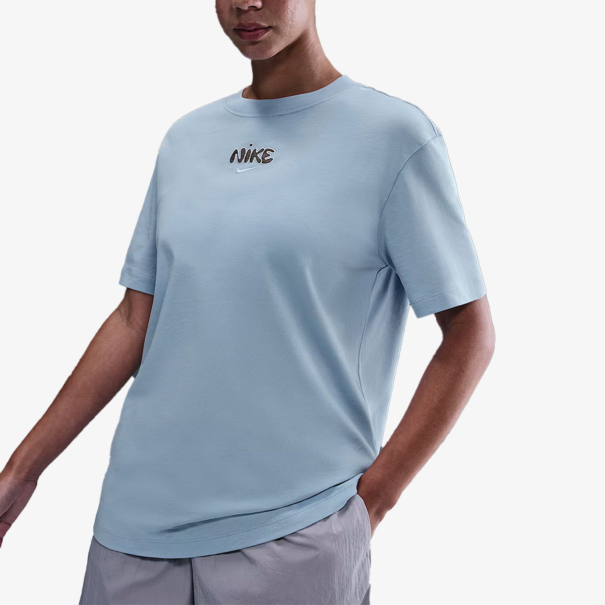 Тениска Nike NSW Classics Oversized T-Shirt Синьо | IQ1428-440, 0