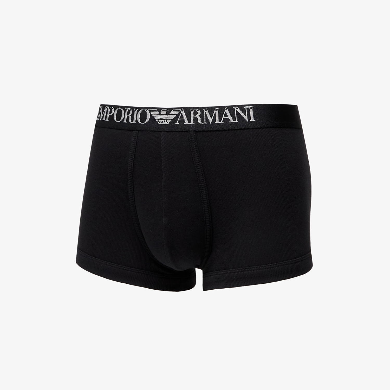 Бельо и чорапи Emporio Armani EA7 Men's Knit Trunk 2-Pack Nero/ Nero M Черно | 112023 4R502 07320, 1