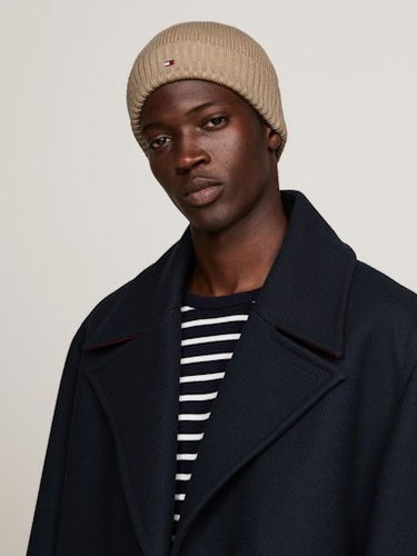 Шапка Tommy Hilfiger Beanie Бежово | AM0AM12796AEG, 2