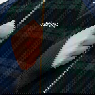 Яке бомбър adidas Performance Tartan Collegiate Зелено | IX1040, 1