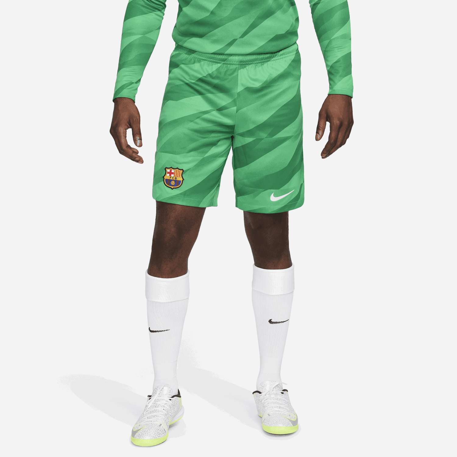 Къси панталони Nike Dri-FIT FC Barcelona 2023/24 Stadium Goalkeeper Shorts Зелено | DX2708-324, 0