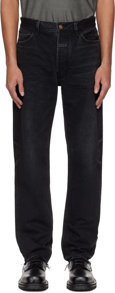 Дънки Fear of God Fear of God Classic 5 Pocket Jeans Черно | FGE240-408DNM, 0
