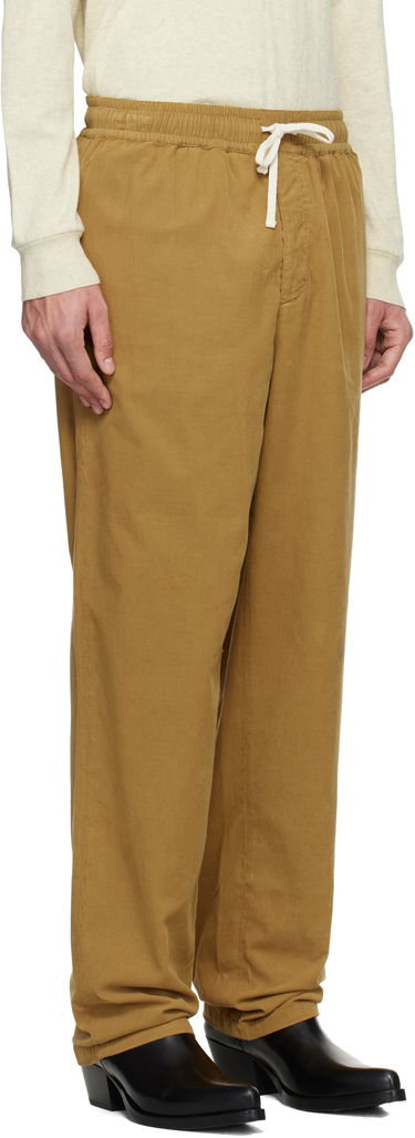 Панталони ISABEL MARANT Nirlen Corduroy Drawstring Trousers Бежово | PA0468HB-C1I10H, 1