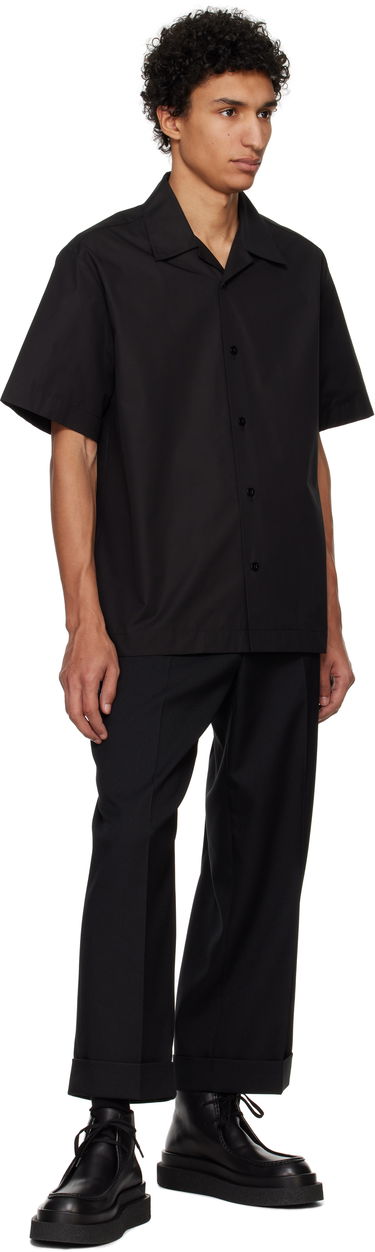 Риза Jil Sander Jil Sander Boxy-Fit Shirt Черно | J22DL0303_J45002, 3