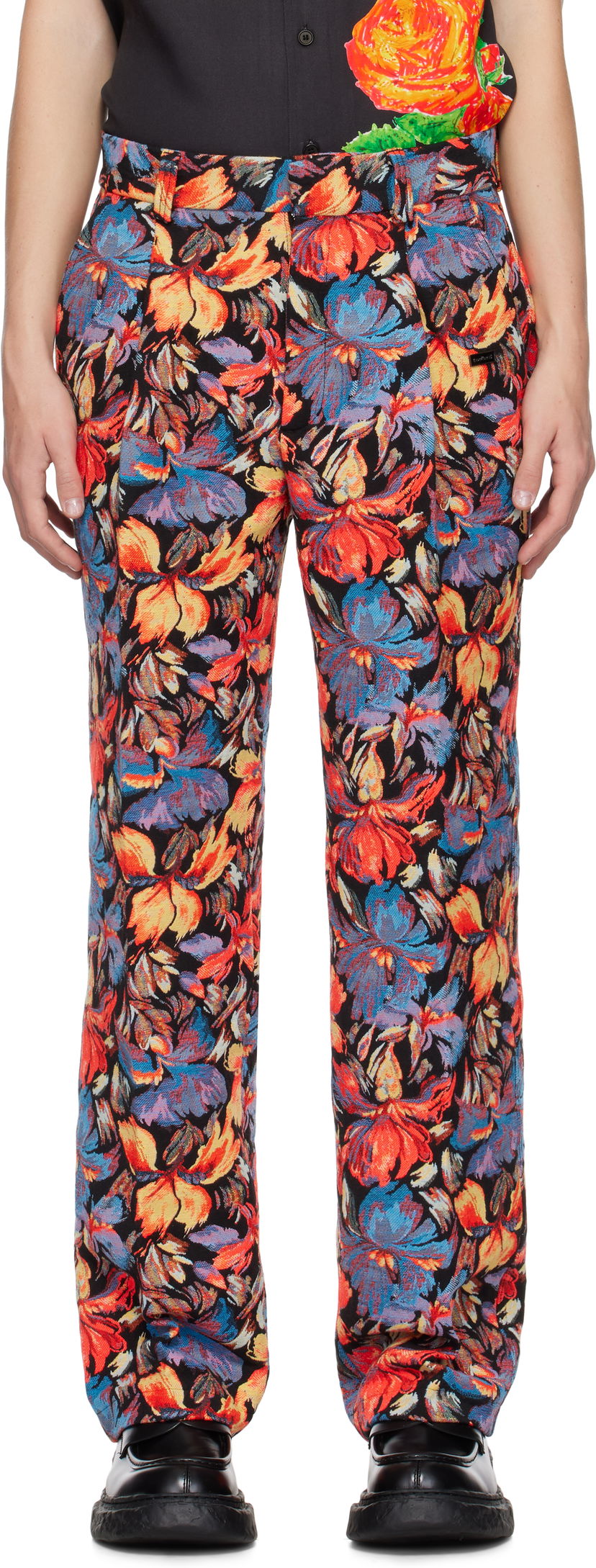 Панталони Soulland Floral Trousers Многоцветен | 42051-1311