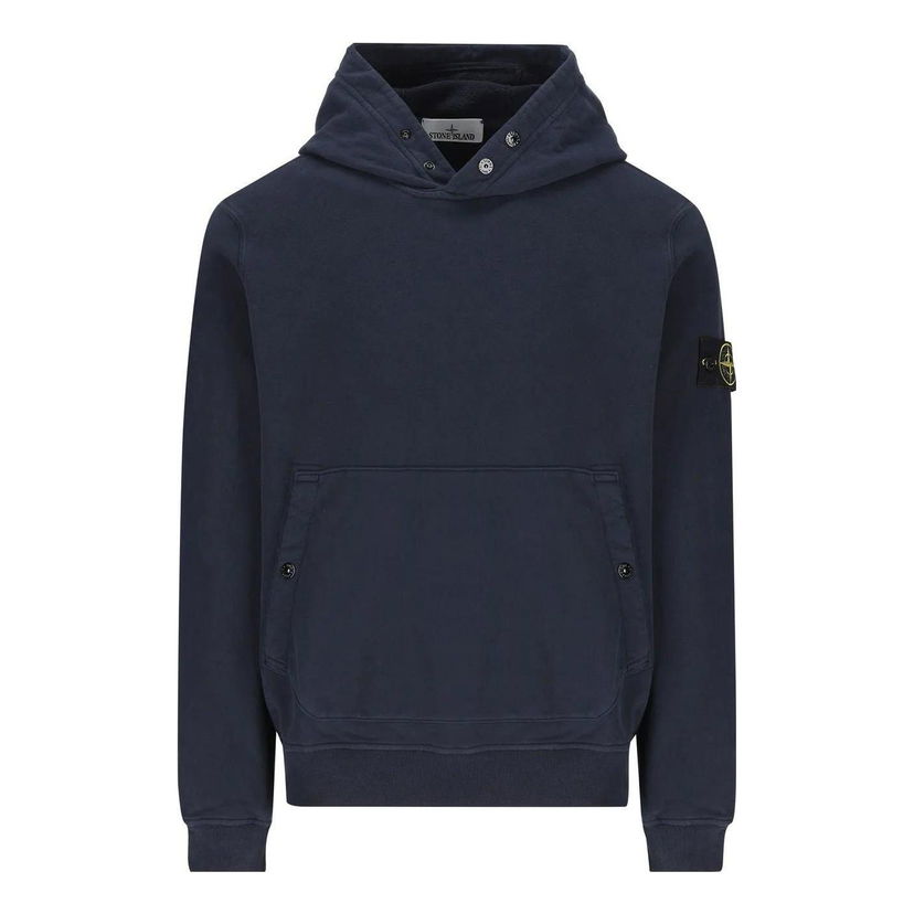 Суитчър Stone Island Cotton Hoodie Синьо | 791561720-V0020