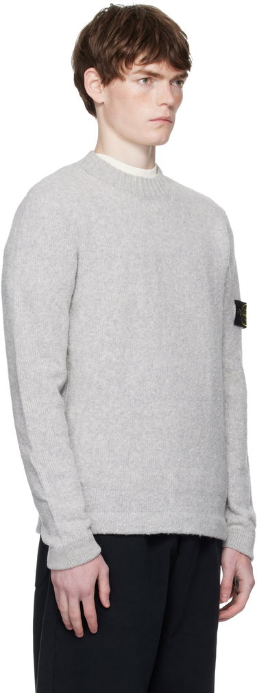 Пуловер Stone Island Fancy Yarn Sweater Сиво | K2S15 5100056 S00N2, 1