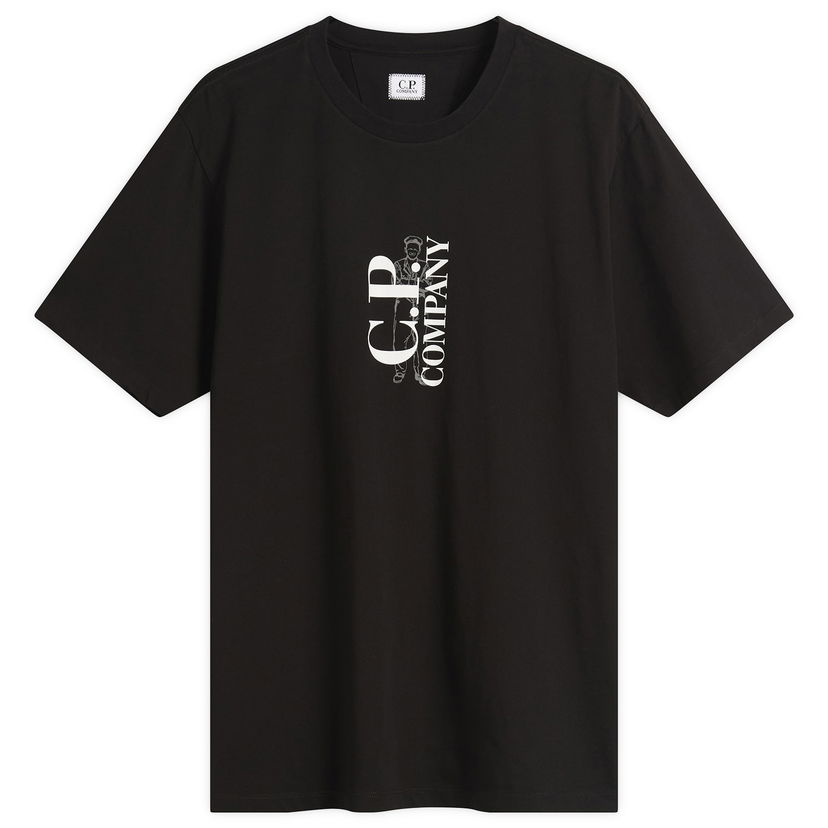 Тениска C.P. Company Sailor T-Shirt Черно | 19CMTS091A-005100W-999