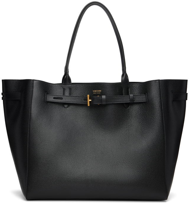 Tom Ford Grain Leather Large Tote
