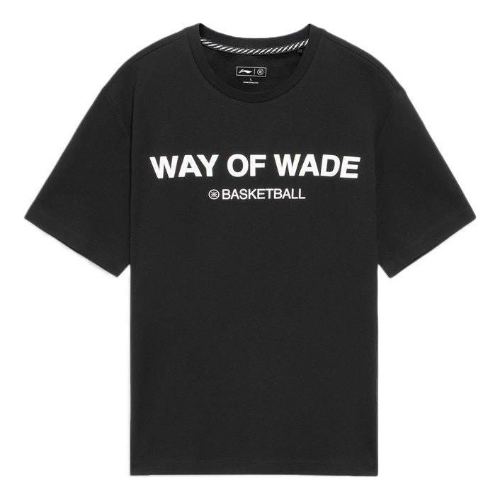 Тениска Li-Ning Way Of Wade Graphic Basketball T-Shirt Черно | AHSS439-1