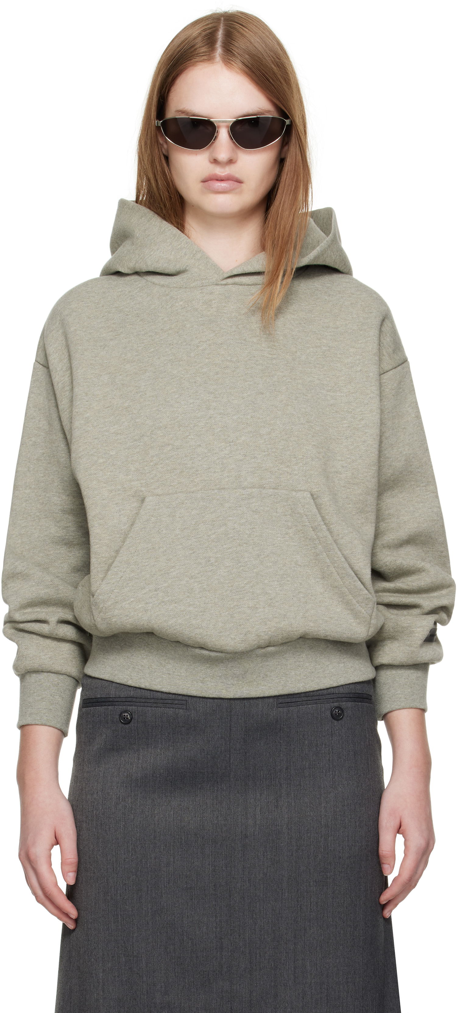 Суитчър Fear of God ESSENTIALS Classic Fit Hoodie Сиво | 192SP255545FW, 0