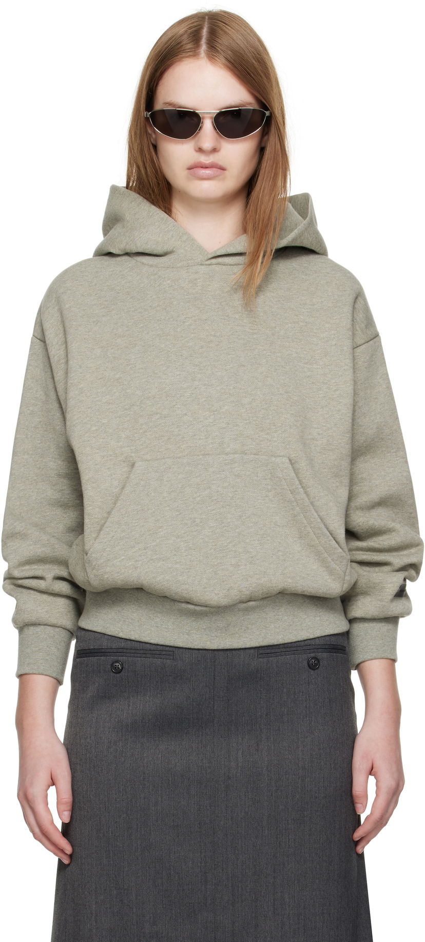 Суитчър Fear of God ESSENTIALS Classic Fit Hoodie Сиво | 192SP255545FW
