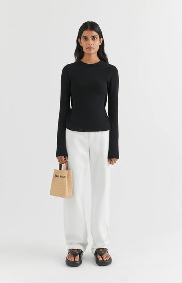 Тениска AXEL ARIGATO Fleur Open Back Top Черно | A2098001, 4