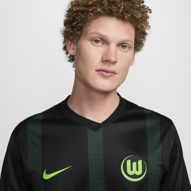 Фланелка Nike Dri-FIT VfL Wolfsburg Stadium 2024/25 Away Kit Черно | FZ2820-010, 3