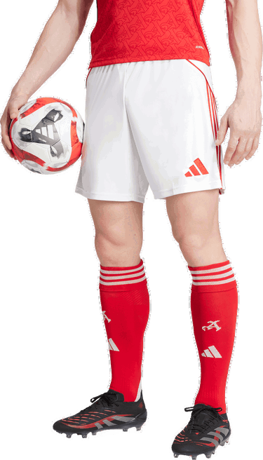 Къси панталони adidas Originals Arsenal 2025/26 Home Shorts Бяло | ji9515, 4