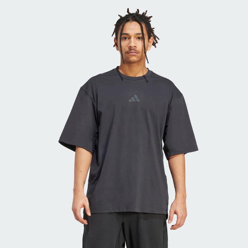 Тениска adidas Performance Power Oversize T-shirt Сиво | JN3680