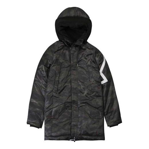 Парка Jordan Jordan Sports Hooded Down Coat Черно | AA1952-011