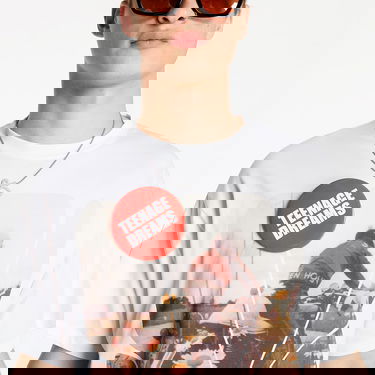 Тениска RAF SIMONS Big Fit T-Shirt Solitary Disorder Бяло | 211-M120-19001-0010, 4