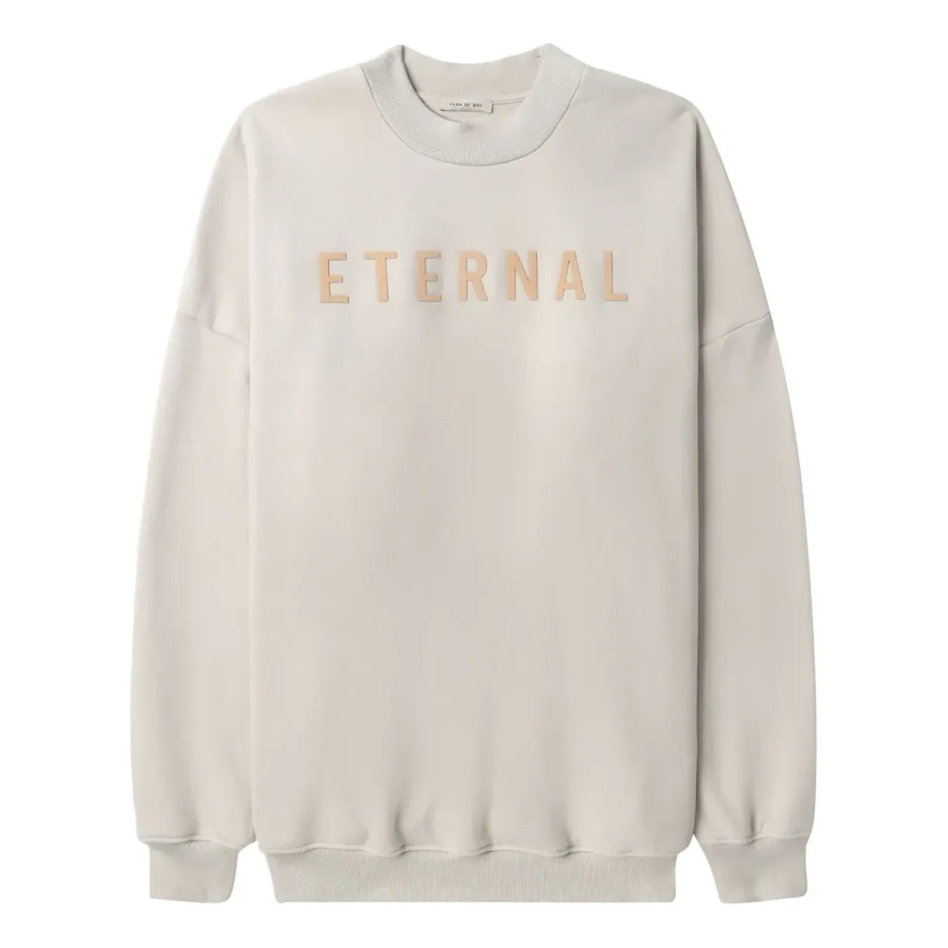 Пуловер Fear of God Fear of God ETERNAL Fleece Crewneck Бежово | FOG-SS23-711, 0