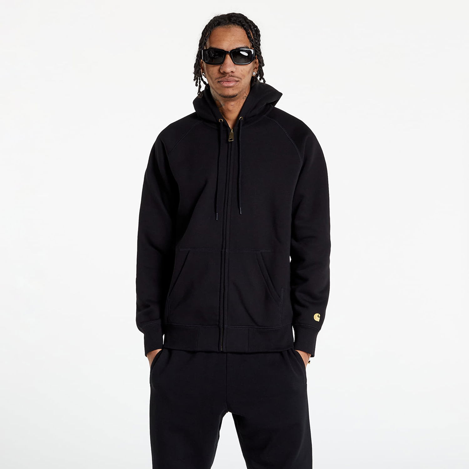 Яке Carhartt WIP Work In Progress Hooded Черно | I026385.00FXX, 0