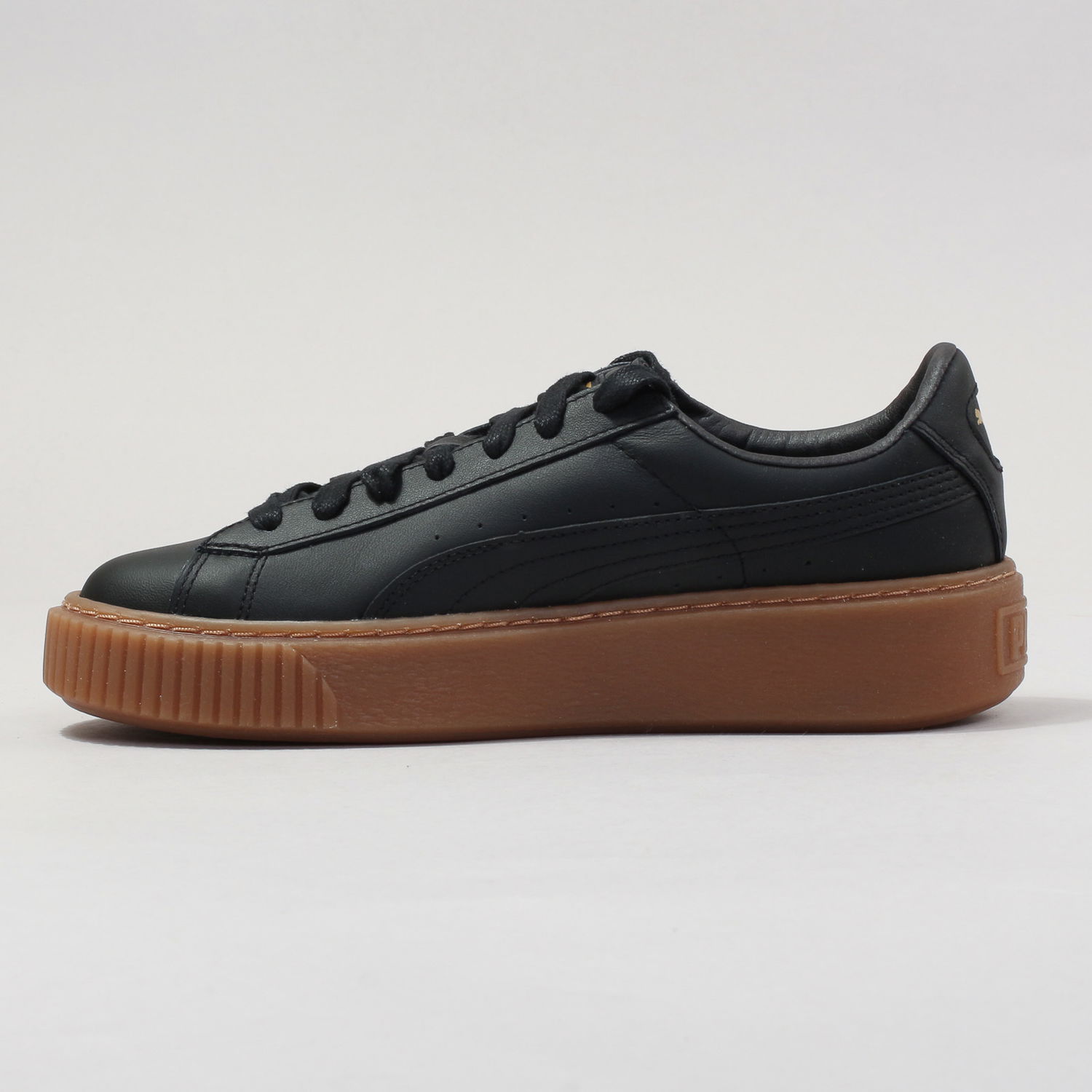 Кецове и обувки Puma Basket Platform Core black / black Черно | 364040 02, 1