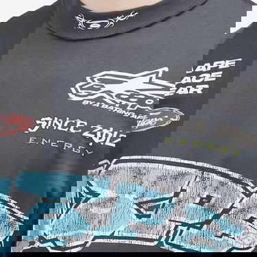 Тениска AAPE by A Bathing Ape AAPE AOP Racing Graphic Long Sleeve T-Shirt Сиво | AAPLTM1572XXNGYD, 5
