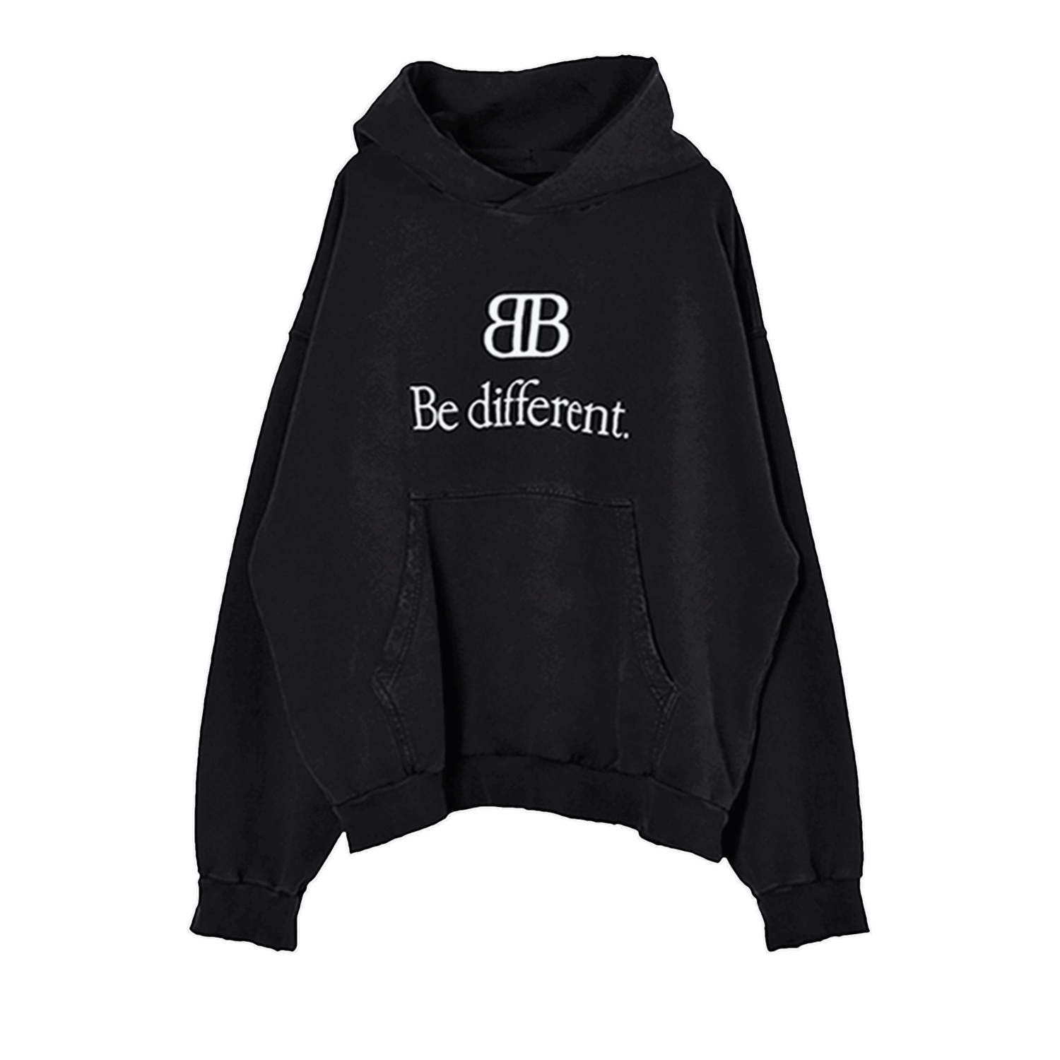 Суитчър Balenciaga Medium Fit Hoodie Черно | 720426 TNVV1 1070, 0