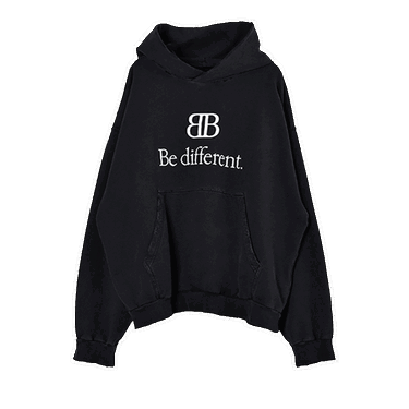 Суитчър Balenciaga Medium Fit Hoodie Черно | 720426 TNVV1 1070, 0
