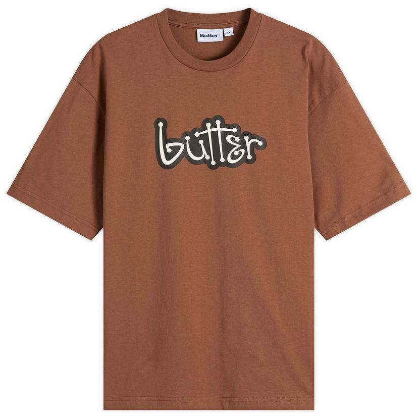 Тениска Butter Goods Connection T-Shirt, Size Large Кафяво | BG253102-BRN