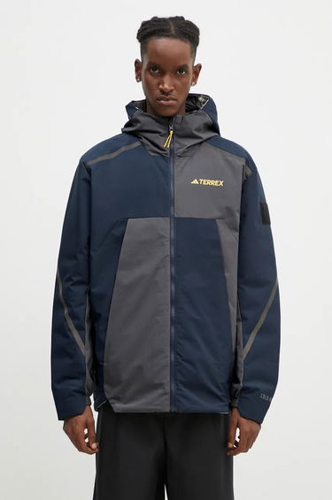 Яке adidas Originals National Geographic Oversize Coldrdy Jacket Синьо | IX7953, 0