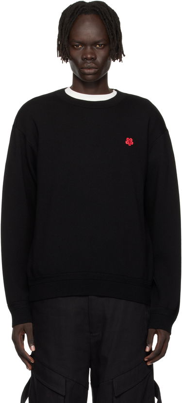 Пуловер KENZO Kenzo Paris 'Boke Flower' Crewneck Sweater Черно | FF65PU7593LB, 0