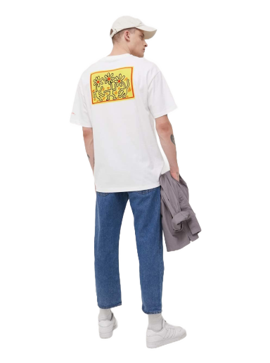 Тениска Converse Keith Haring x Elevated Graphic Tee Бяло | 10022256.A01