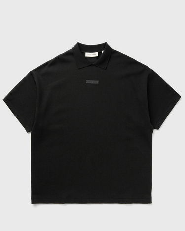 Поло тениска Fear of God 90S Fit Pique Short Sleeve Polo Shirt Черно | 125SP254400F-861, 0