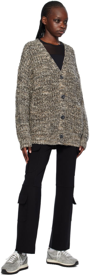 Пуловер rag & bone Daphne Knit Cardigan Кафяво | WAS23H041CP41, 3
