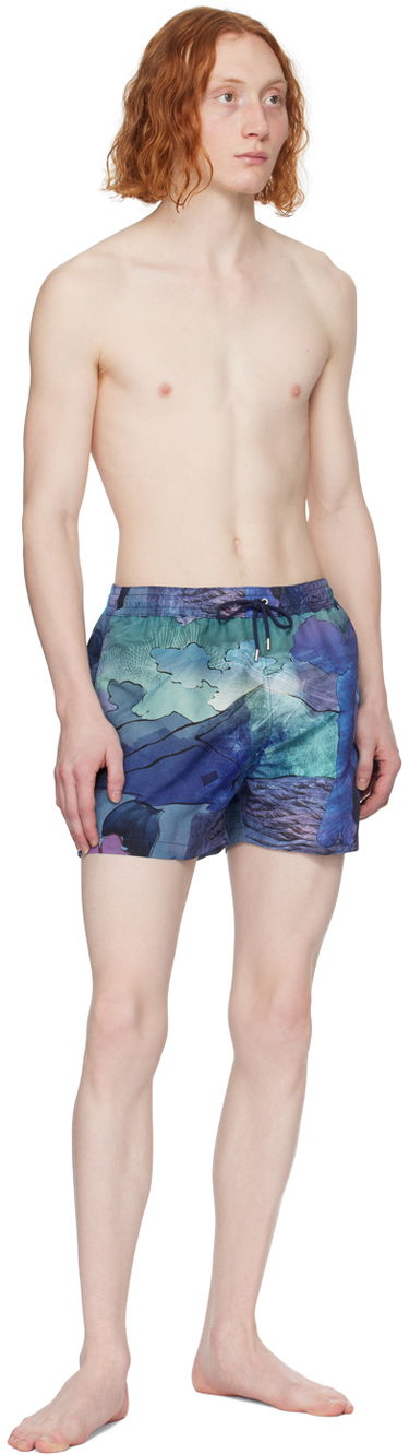 Бански Paul Smith Paul Smith Narcissus Print Swim Shorts Многоцветен | M1A-239P-M41429-48, 3