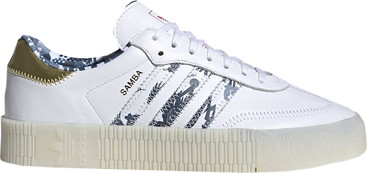Кецове и обувки adidas Originals Sambarose Chinese New Year 2020 W Бяло | FW5345, 0