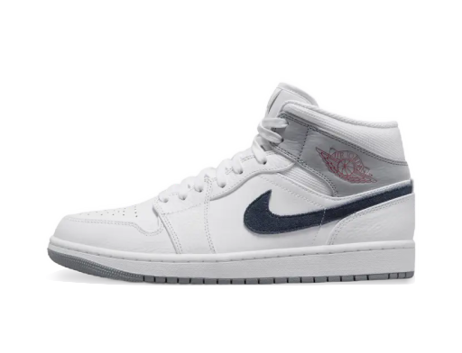 Кецове и обувки Jordan Air Jordan 1 Mid "Paris" Бяло | DR8038-100