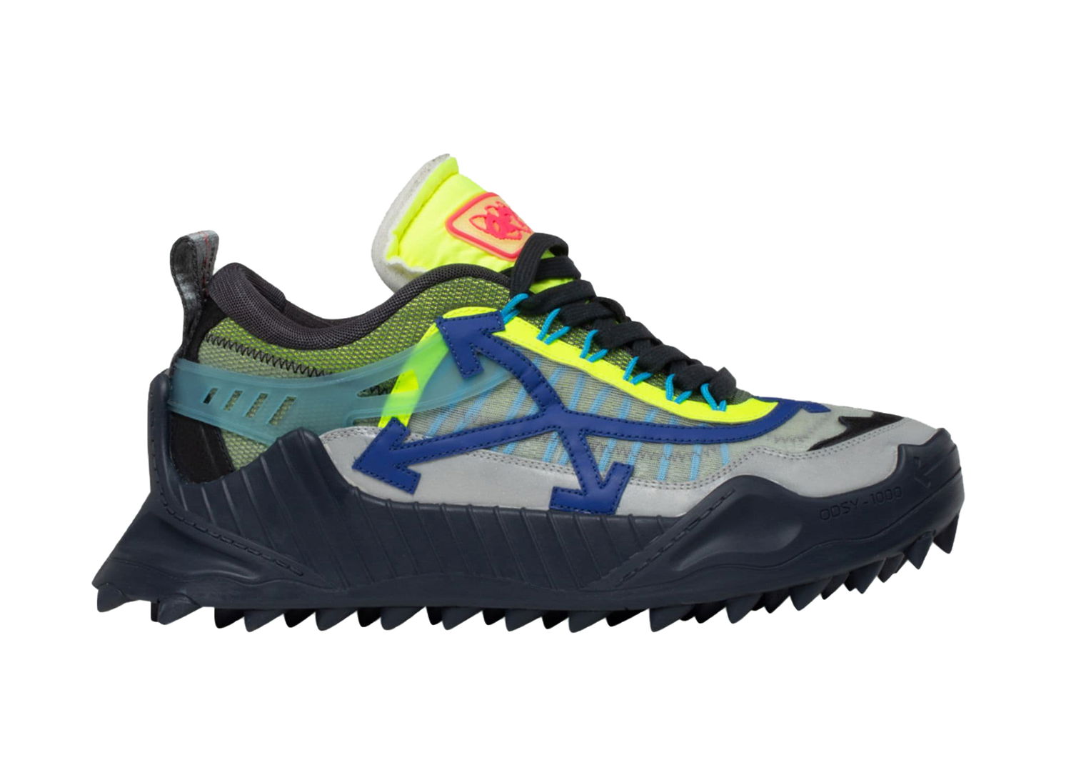 Кецове и обувки Off-White Odsy-1000 "Black Purple" Черно | OMIA139E20FAB0011037, 0