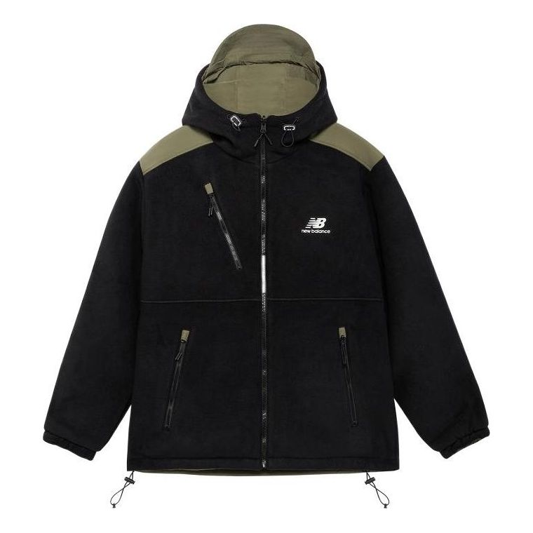Парка New Balance Reversible Logo Jacket Черно | AMJ23317-BK