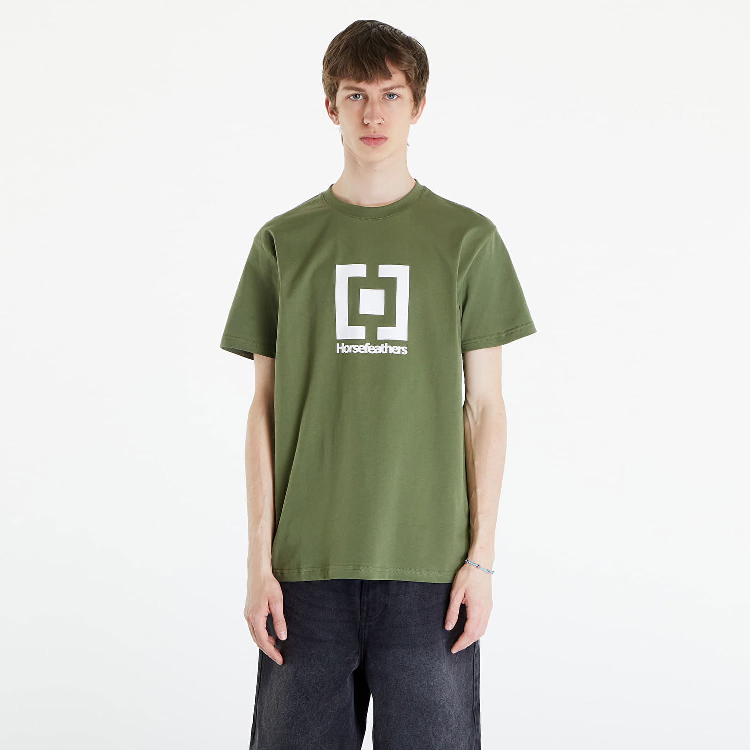 Тениска Horsefeathers Base T-Shirt Loden Green Зелено | SM1345C, 0
