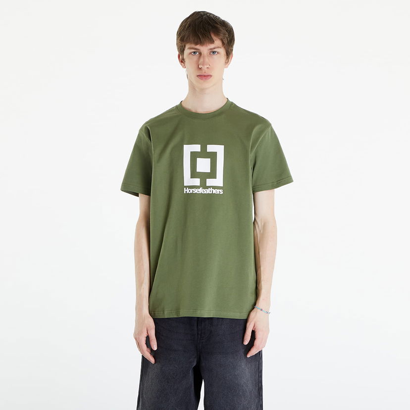 Тениска Horsefeathers Base T-Shirt Loden Green Зелено | SM1345C